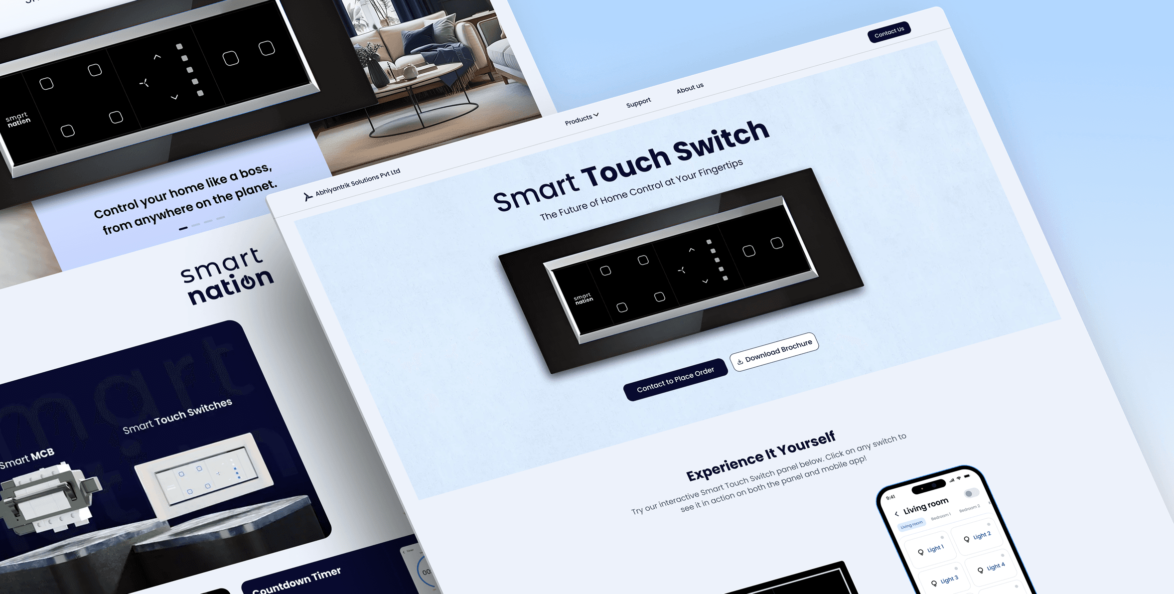 Abhiyantrik Website Mockup