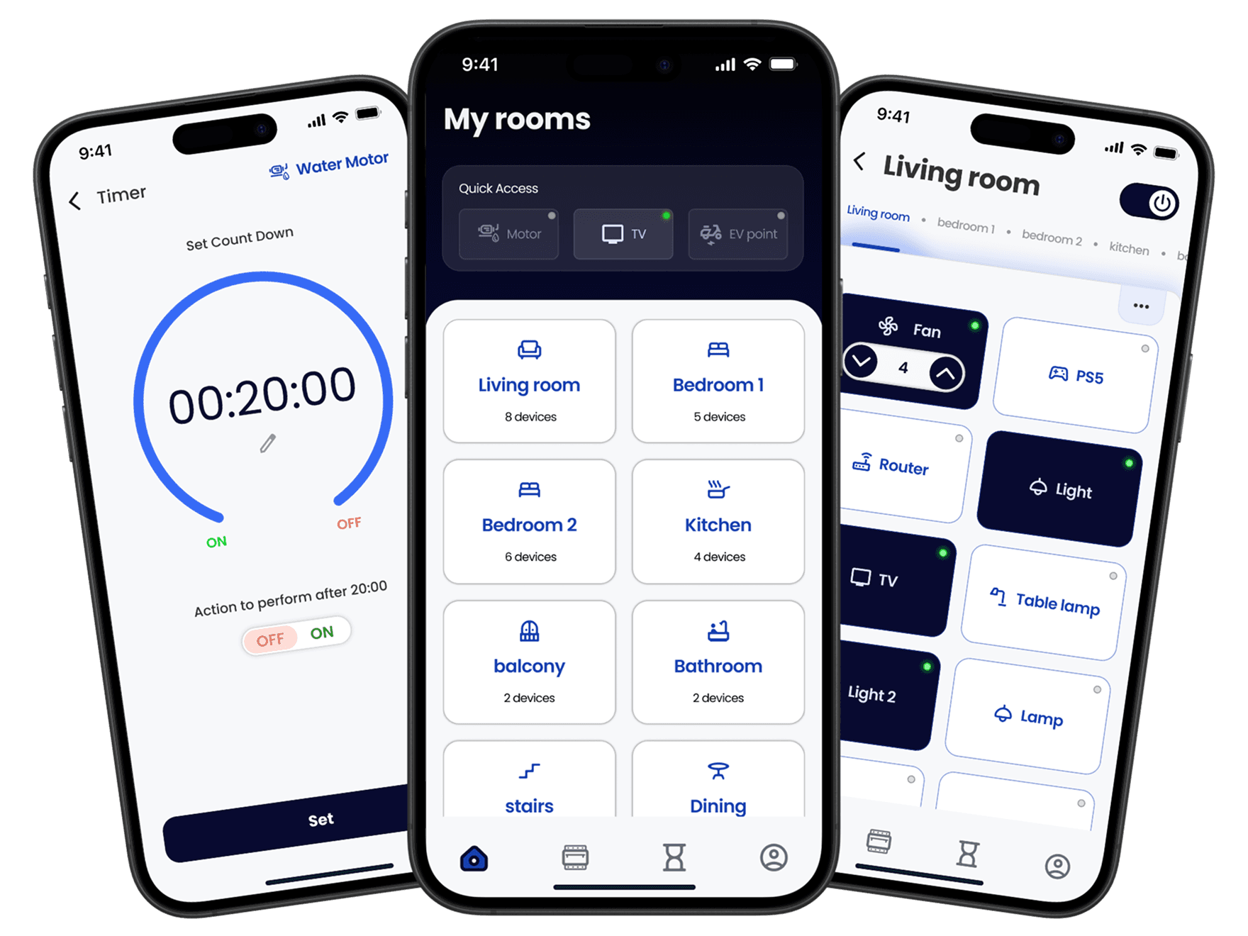 Smart Nation App Mockups